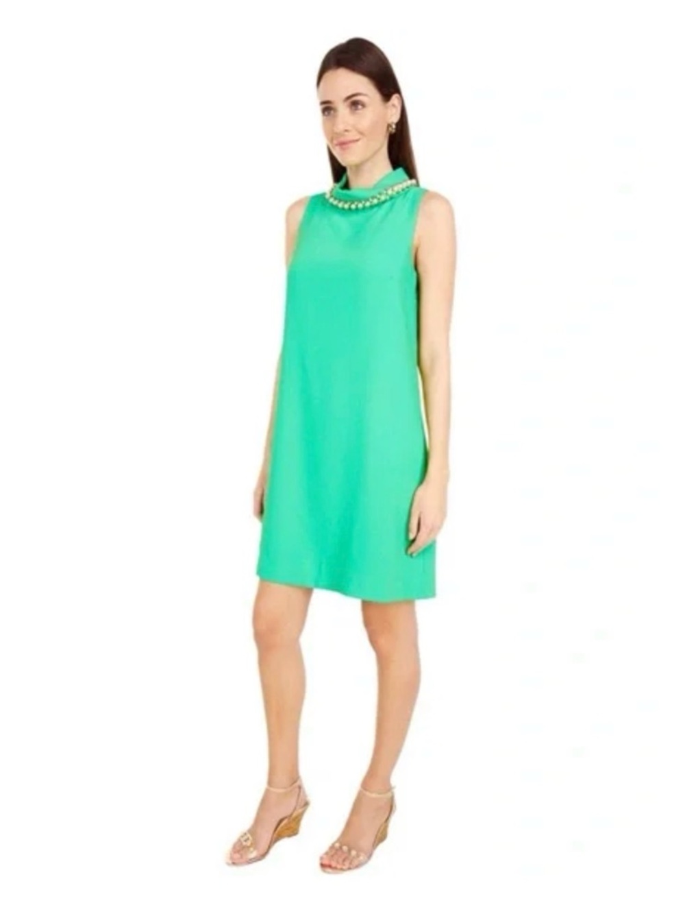NWT Lily Pulitzer Portia Soft Shift Juniper
Green Dress Women's Sz 10